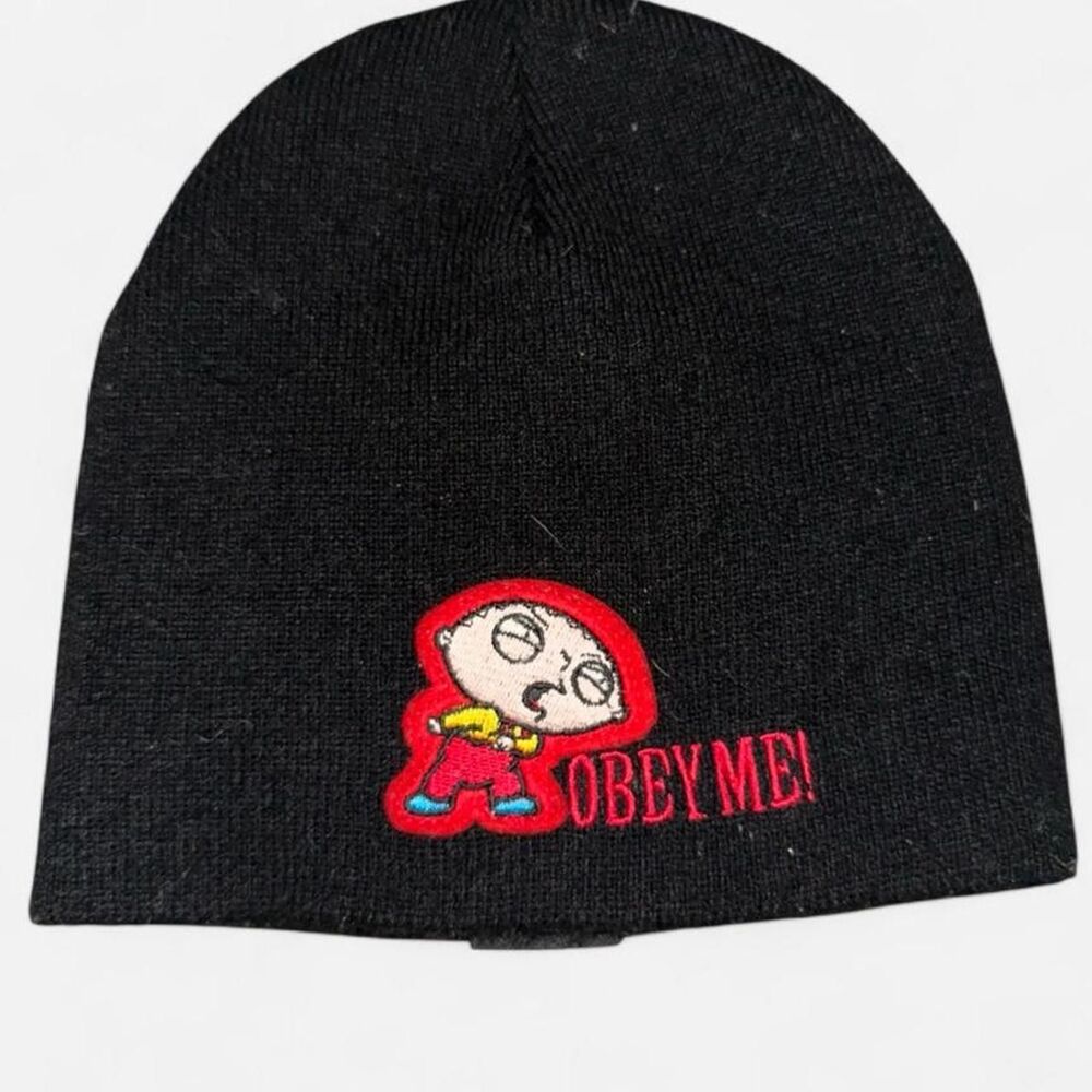 Family-guy Men's Black and Grey Hat